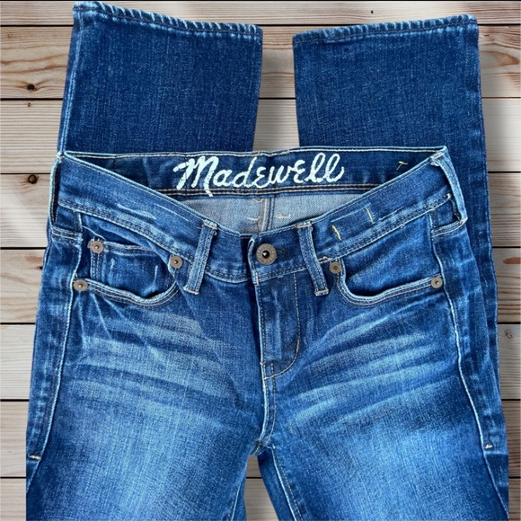 Madewell Denim - Madewell Rail Straight 24x31 Denim Blue Denim Jeans 24 VGUC